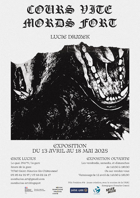 Carton d'invitation de l'exposition