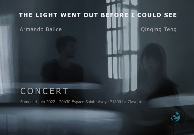 Affiche du concert avec les portraits des artistes