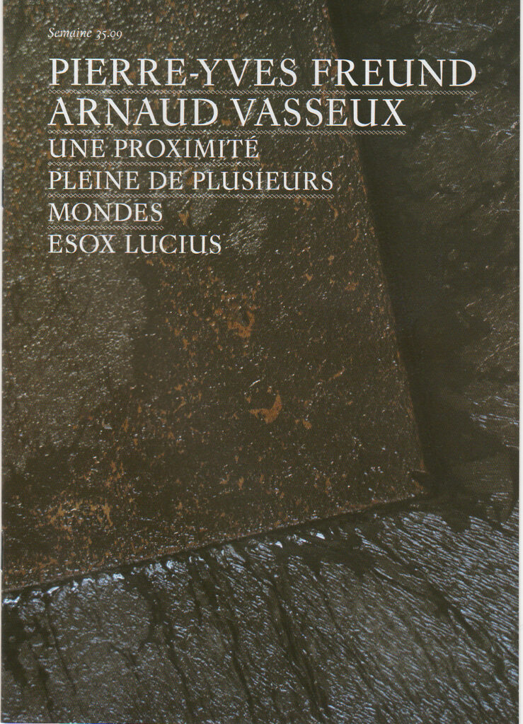 Couverture du catalogue.
